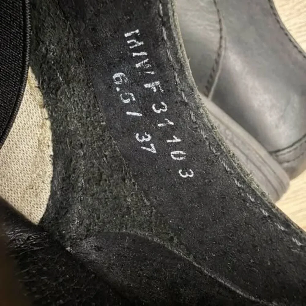Børn Black Leather Oxford Shoes size 6.5 women’s or eu 37